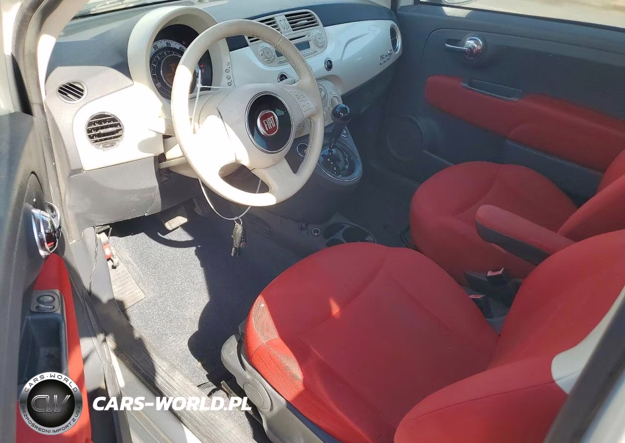 2013 Fiat 500 Pop VIN:3C3CFFDR1DT703594 - 8