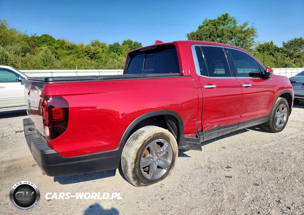 2021 Honda Ridgeline Rtl VIN:5FPYK3F73MB021149 - 3