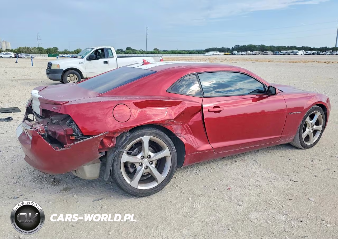 2013 Chevrolet Camaro Lt VIN:2G1FC1E37D9247059 - 3
