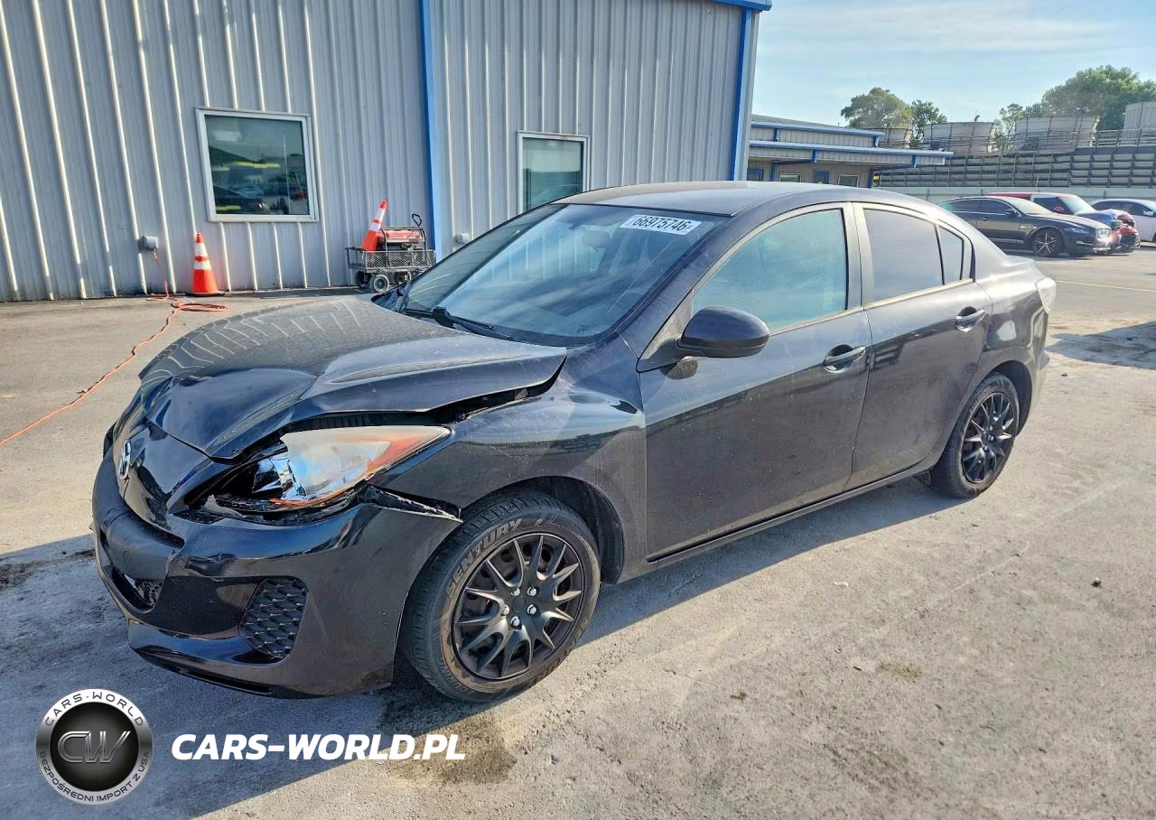 2013 Mazda 3 I VIN:JM1BL1U81D1702205 - 1