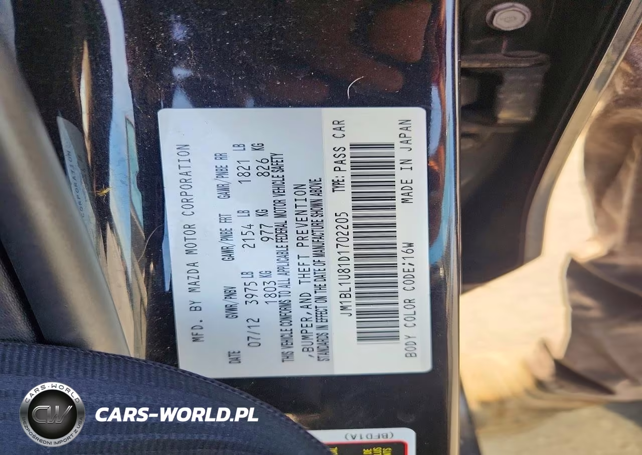 2013 Mazda 3 I VIN:JM1BL1U81D1702205 - 13