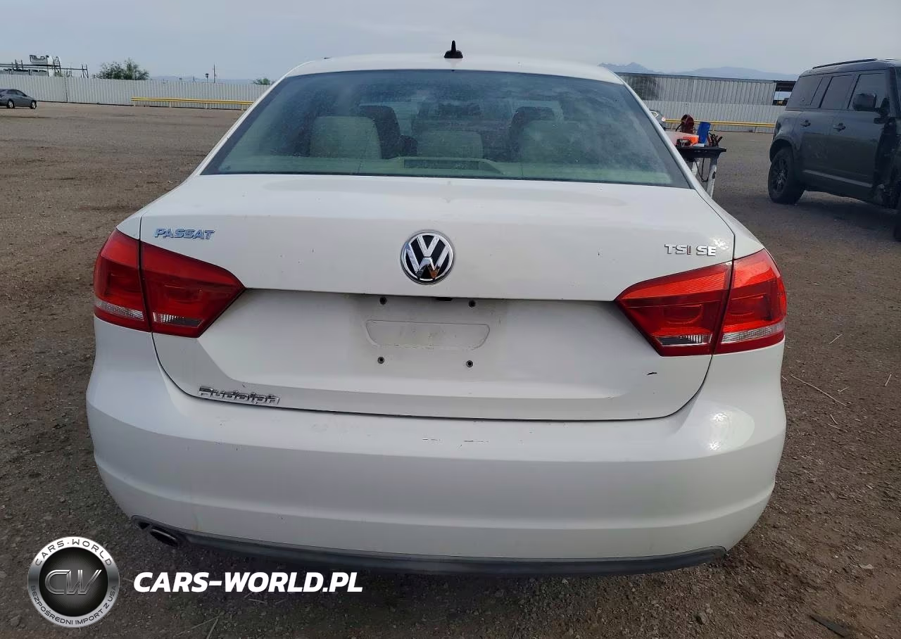 2015 Volkswagen Passat Se VIN:1VWBS7A35FC055178 - 6