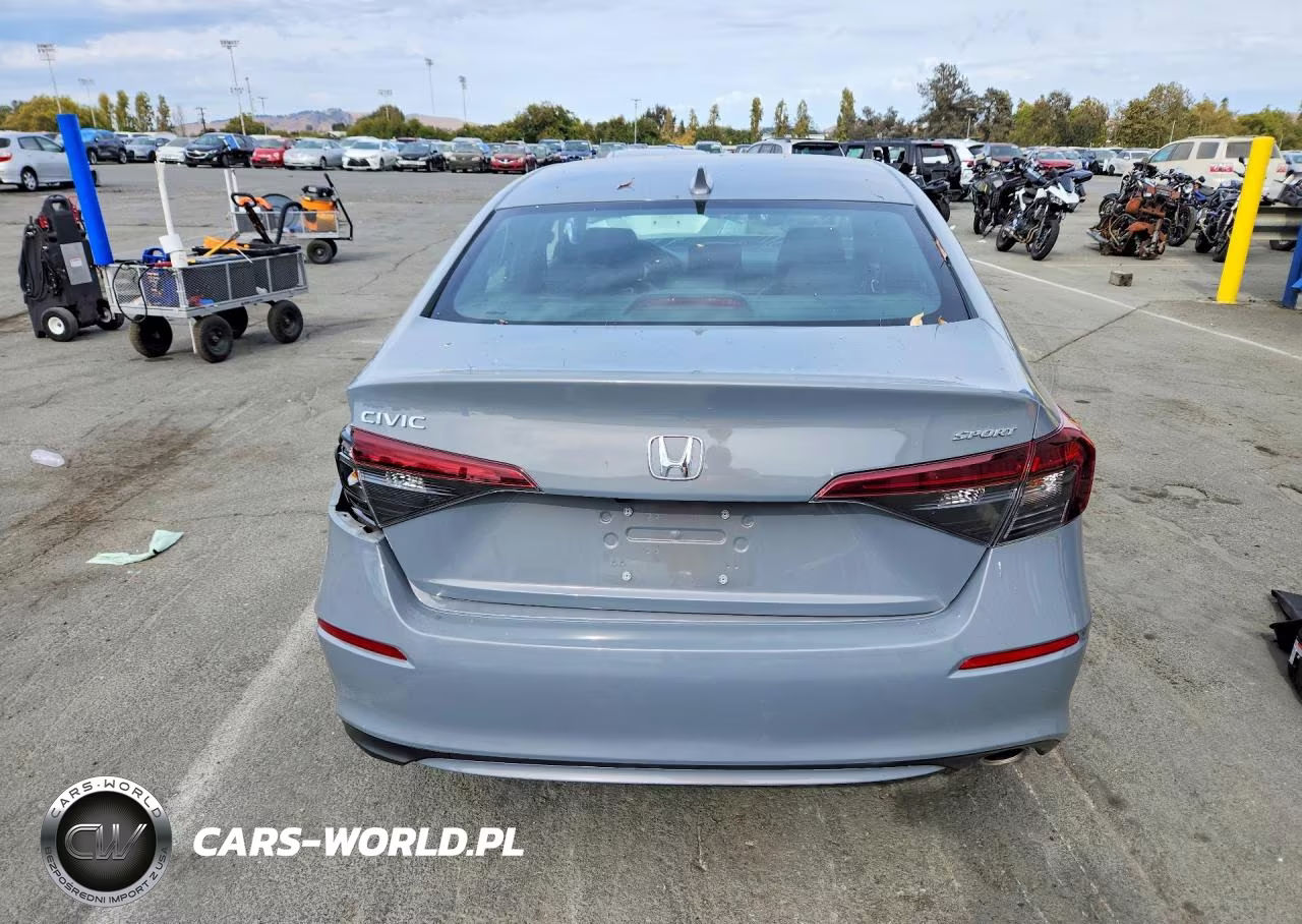 2025 Honda Civic Sport VIN:2HGFE2F52SH589269 - 6