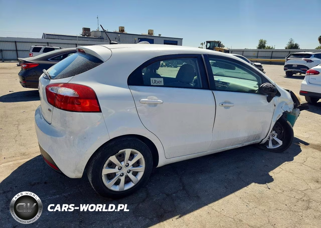 2014 Kia Rio Lx VIN:KNADM5A37E6350335 - 3
