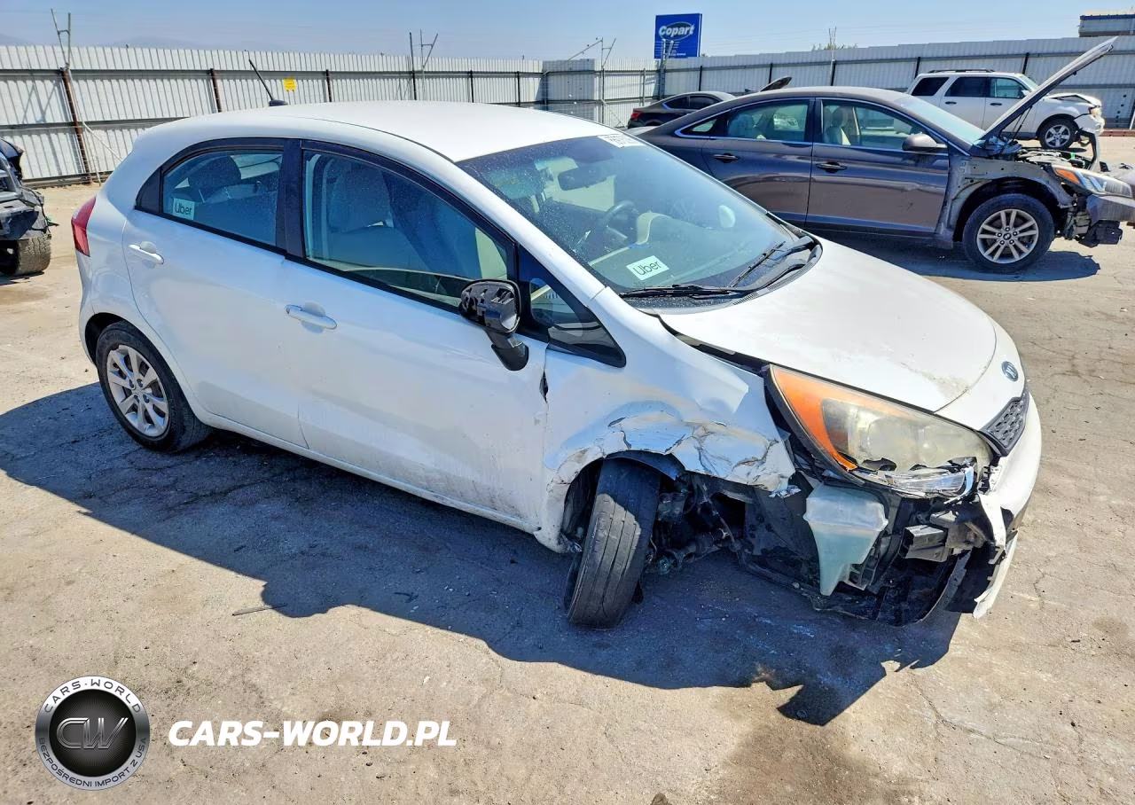 2014 Kia Rio Lx VIN:KNADM5A37E6350335 - 4