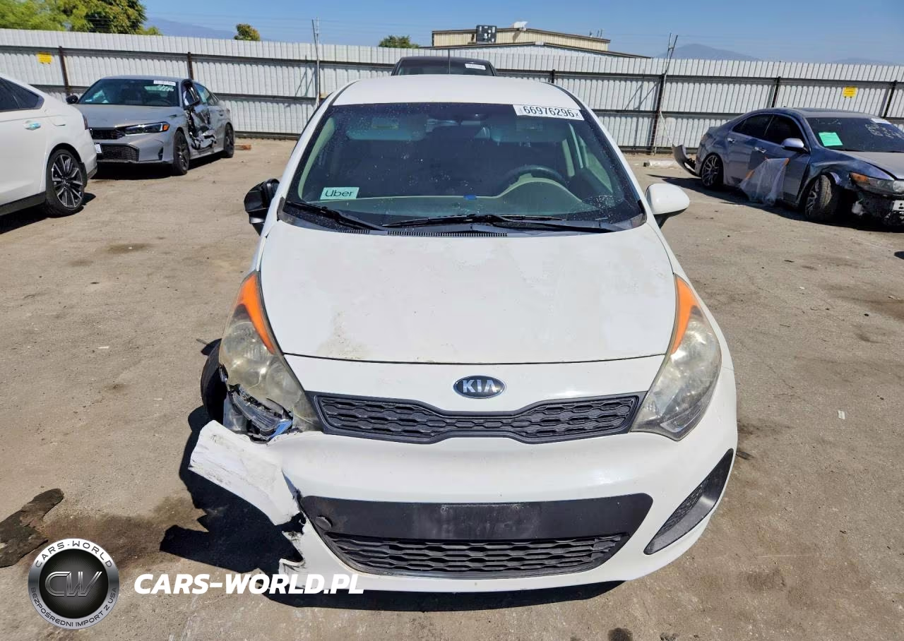 2014 Kia Rio Lx VIN:KNADM5A37E6350335 - 5