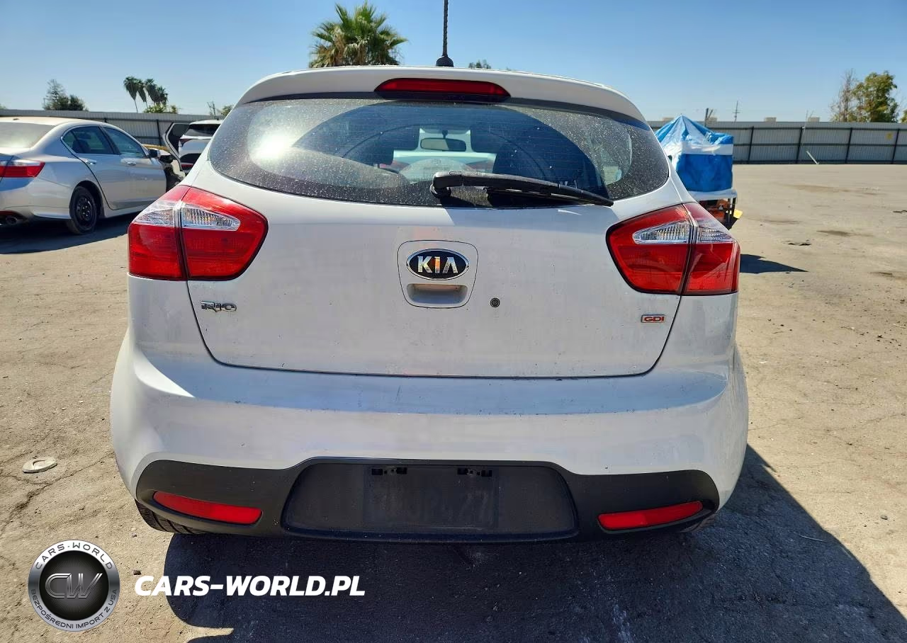 2014 Kia Rio Lx VIN:KNADM5A37E6350335 - 6
