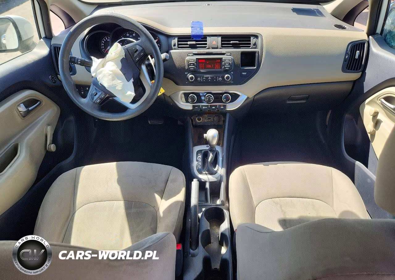 2014 Kia Rio Lx VIN:KNADM5A37E6350335 - 8