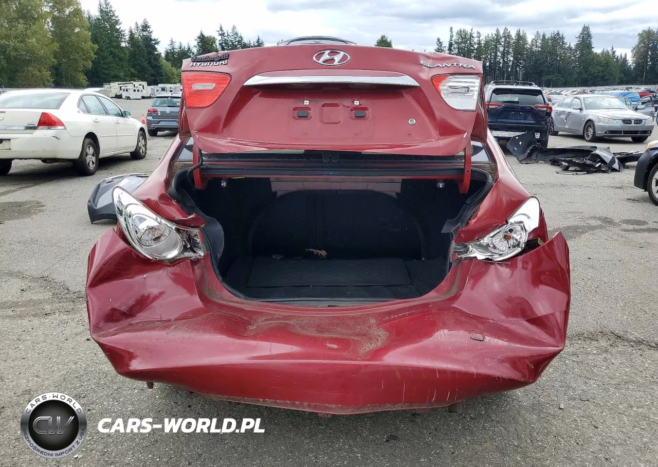 2010 Hyundai Elantra Gls VIN:KMHDU4AD4AU079645 - 6