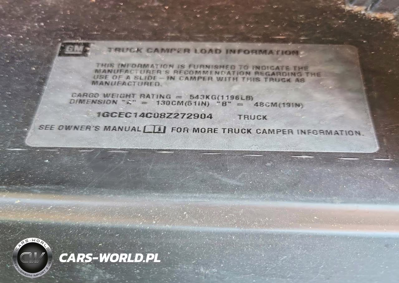 2008 Chevrolet Silverado C1500 VIN:1GCEC14C08Z272904 - 12