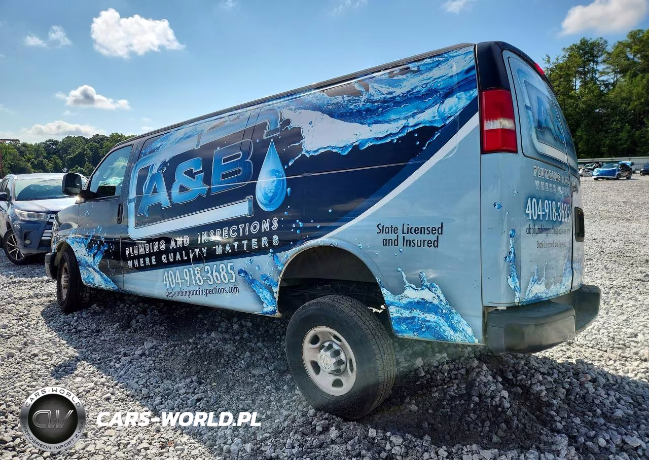 2018 Chevrolet Express G2500 VIN:1GCWGBFP2J1236294 - 2