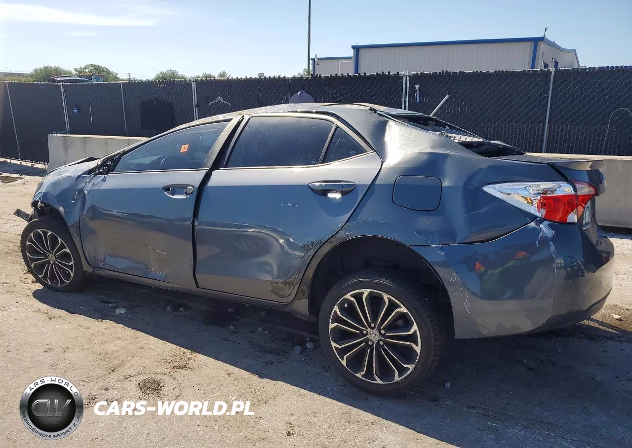 2015 Toyota Corolla S Plus VIN:2T1BURHE8FC300921 - 2