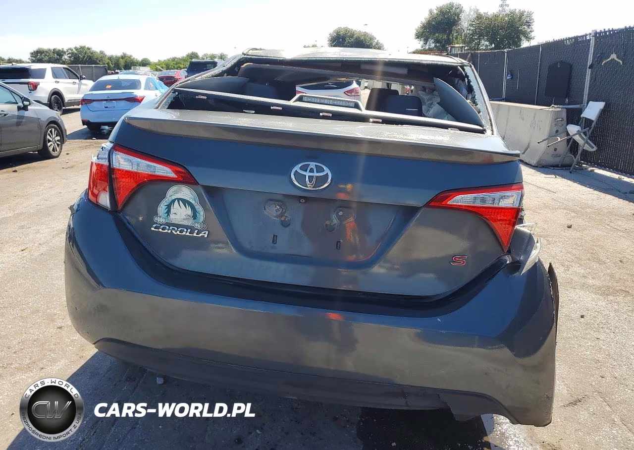 2015 Toyota Corolla S Plus VIN:2T1BURHE8FC300921 - 6