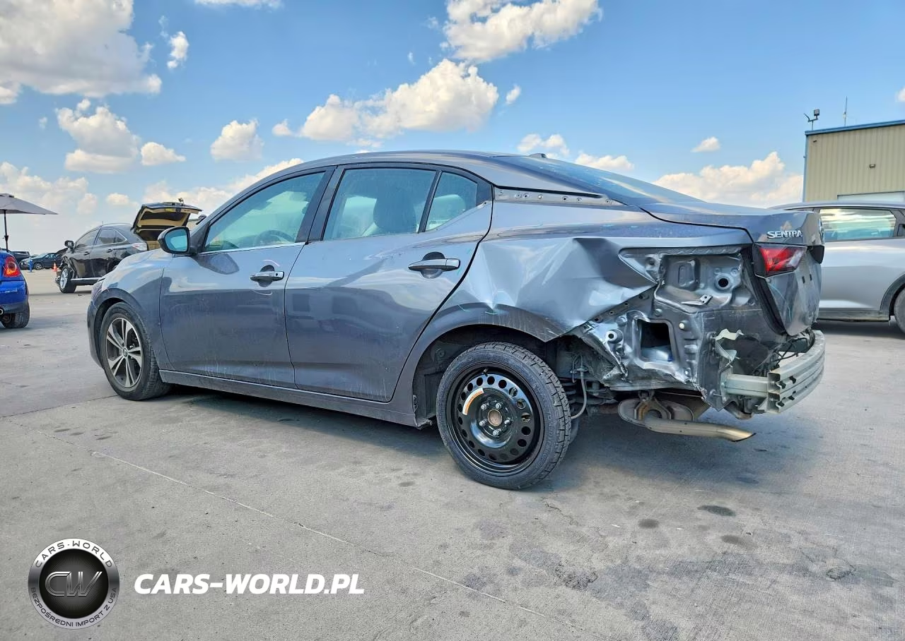 2022 Nissan Sentra Sv VIN:3N1AB8CVXNY256988 - 2
