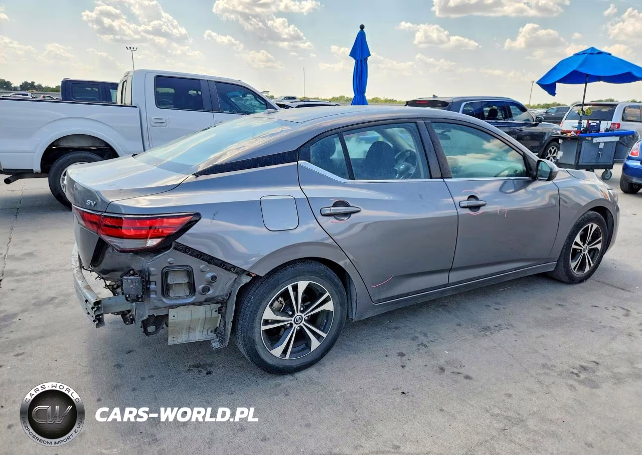 2022 Nissan Sentra Sv VIN:3N1AB8CVXNY256988 - 3