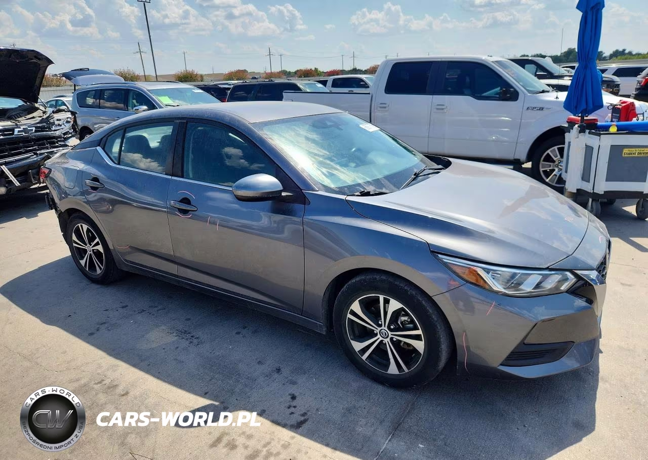 2022 Nissan Sentra Sv VIN:3N1AB8CVXNY256988 - 4