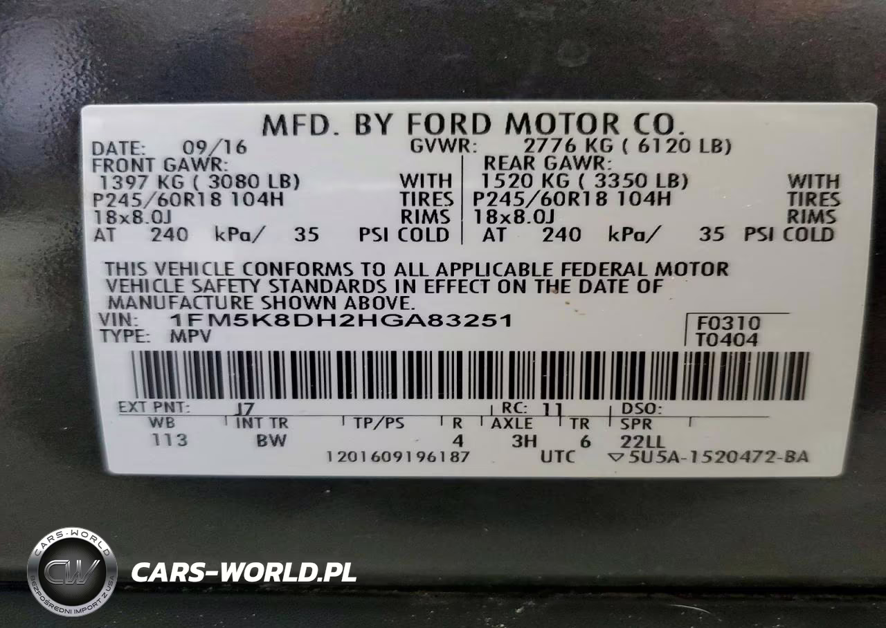 2017 Ford Explorer Xlt VIN:1FM5K8DH2HGA83251 - 13