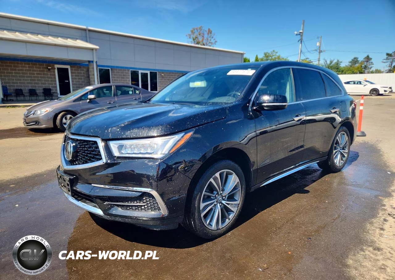 2017 Acura Mdx Technology VIN:5FRYD4H58HB001374 - 1