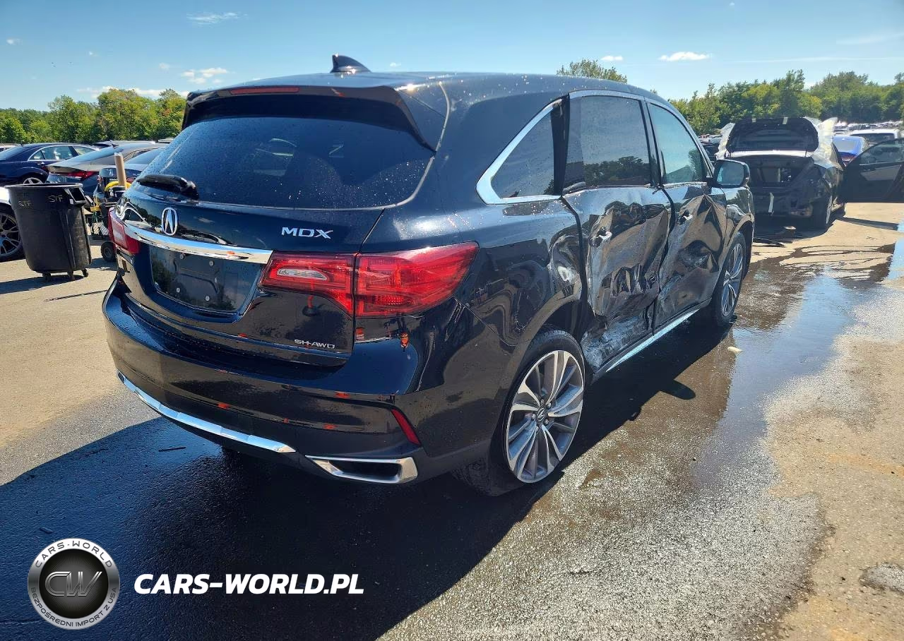 2017 Acura Mdx Technology VIN:5FRYD4H58HB001374 - 3