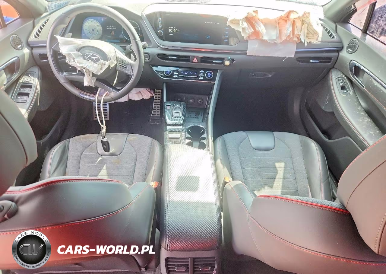 2023 Hyundai Sonata N Line VIN:KMHL14JC3PA346490 - 8