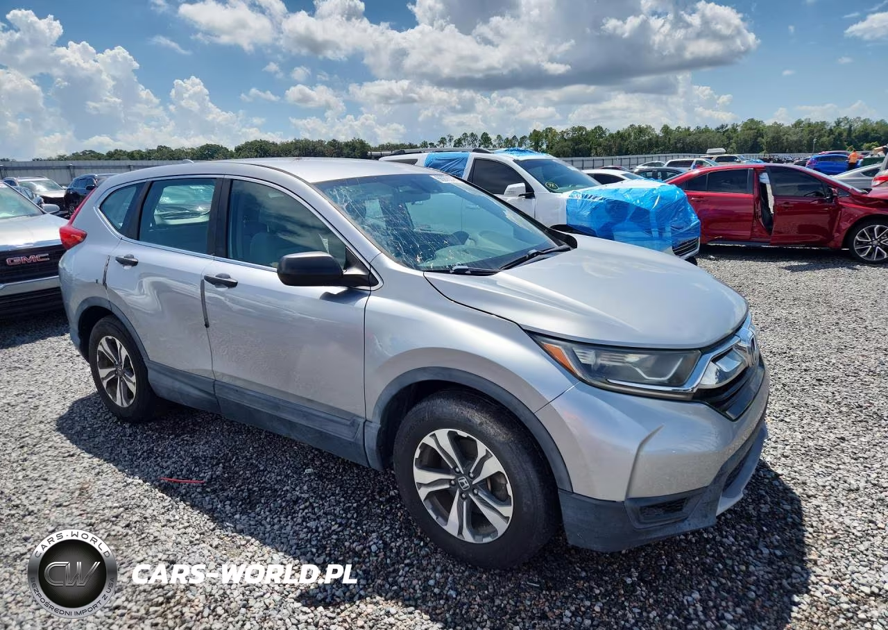2018 Honda Cr-V Lx VIN:2HKRW5H39JH419356 - 4