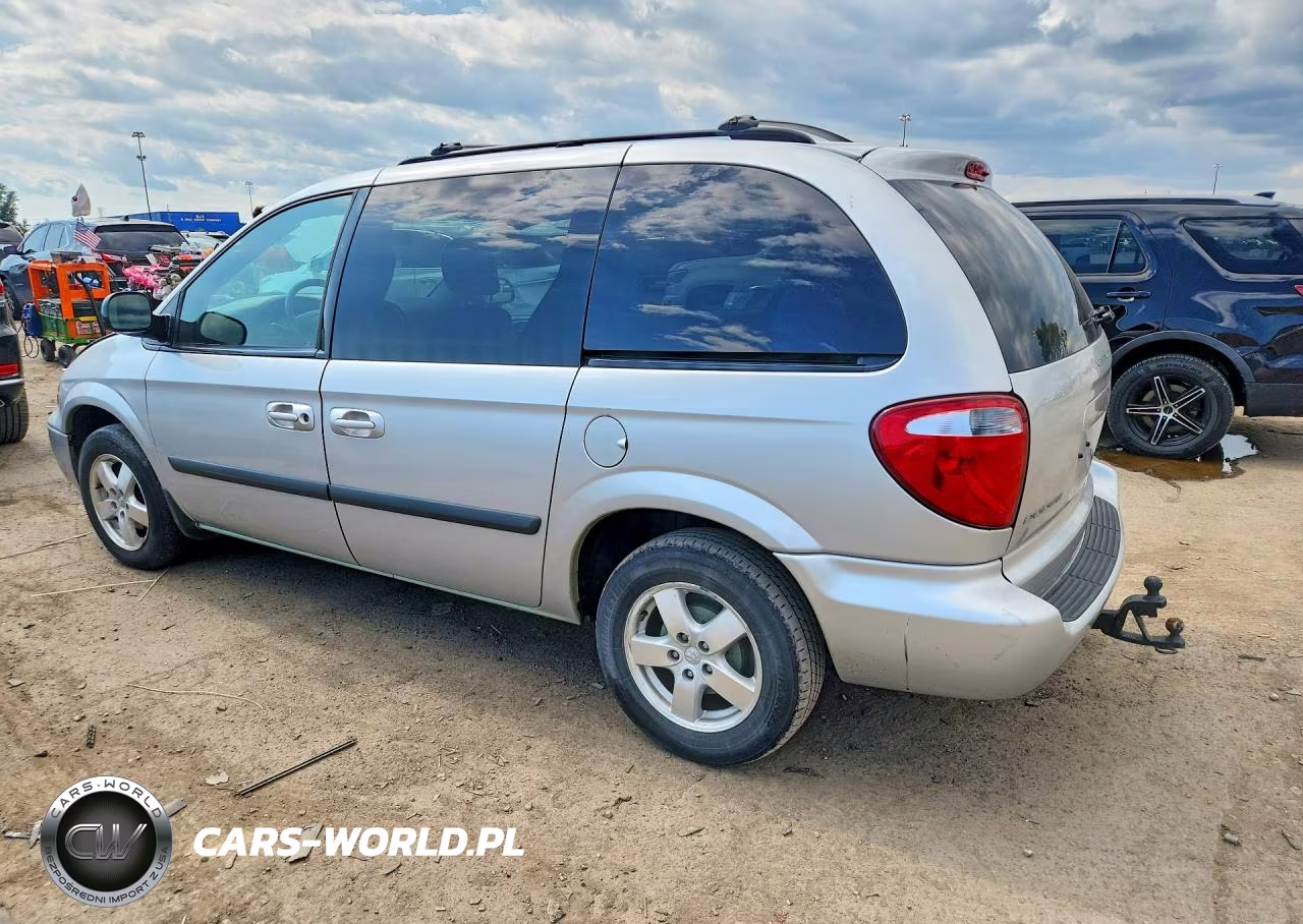 2007 Dodge Caravan Sxt VIN:1D4GP45R57B186645 - 2