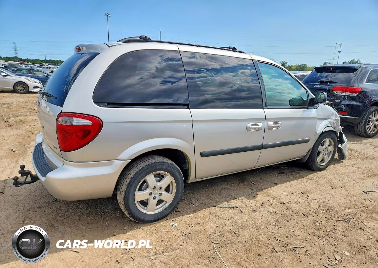 2007 Dodge Caravan Sxt VIN:1D4GP45R57B186645 - 3