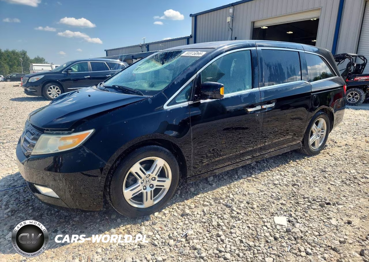 2011 Honda Odyssey Touring VIN:5FNRL5H95BB064506 - 1