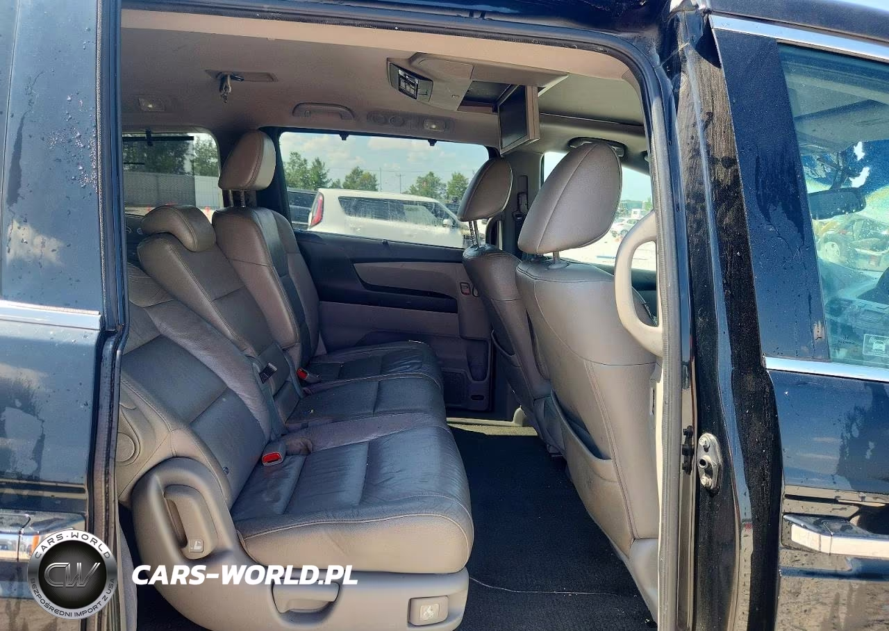 2011 Honda Odyssey Touring VIN:5FNRL5H95BB064506 - 11