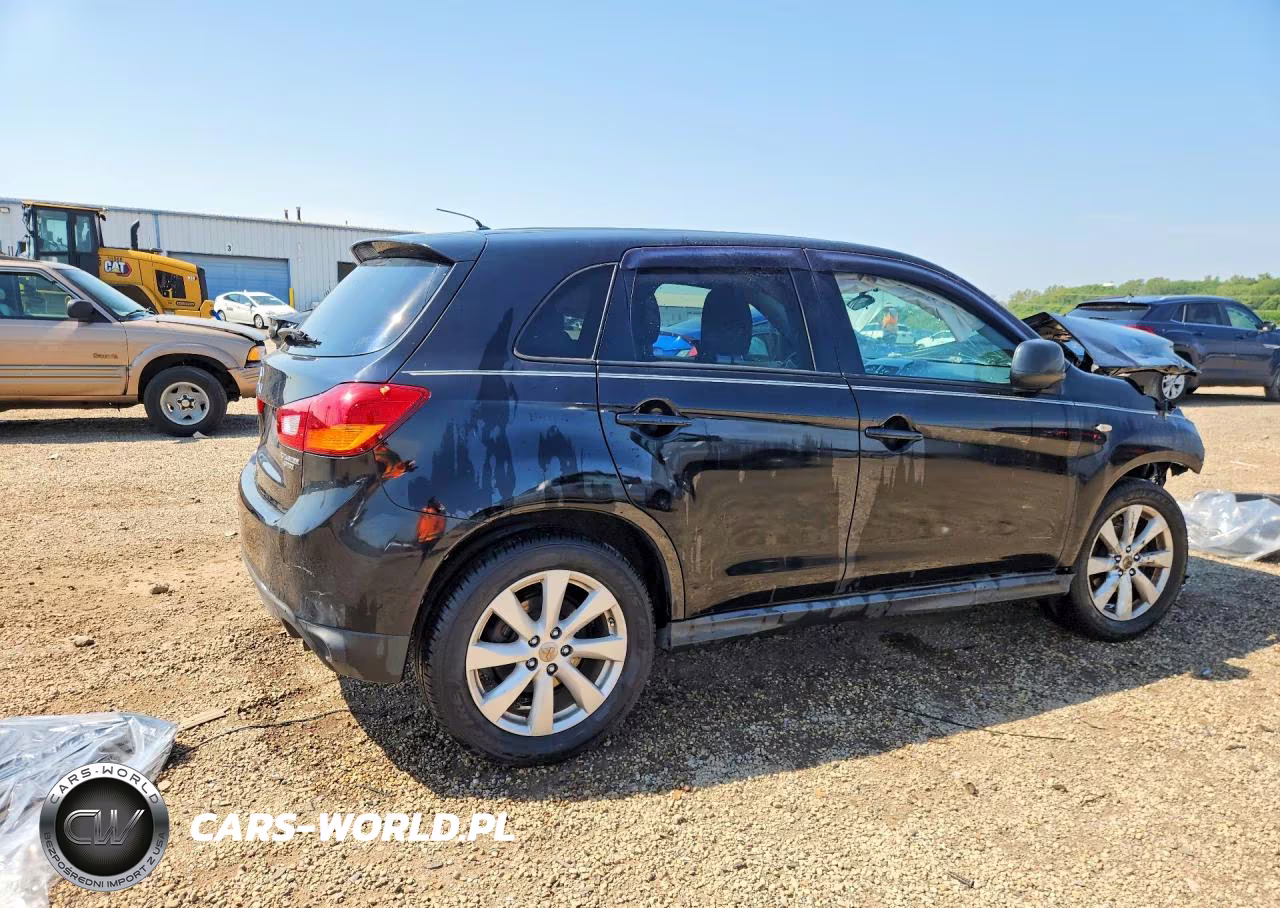 2014 Mitsubishi Outlander Sport Es VIN:4A4AP3AU4EE004722 - 3