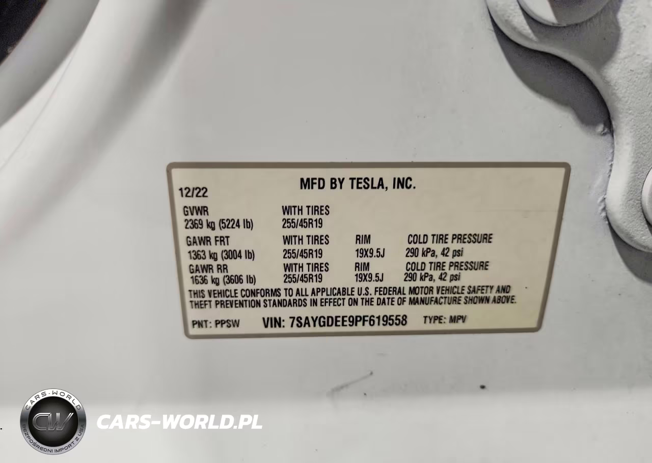 2023 Tesla Model Y VIN:7SAYGDEE9PF619558 - 13