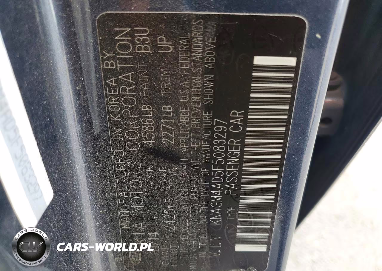 2015 Kia Optima Hybrid VIN:KNAGM4AD5F5083297 - 12