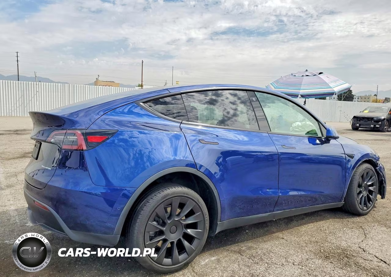 2021 Tesla Model Y VIN:5YJYGDEEXMF241520 - 3