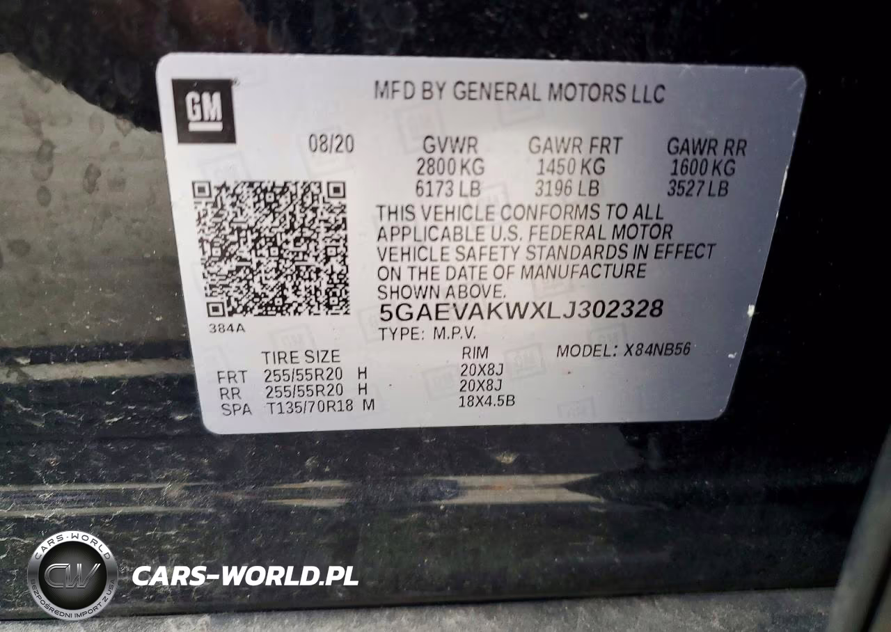 2020 Buick Enclave Essence VIN:5GAEVAKWXLJ302328 - 14