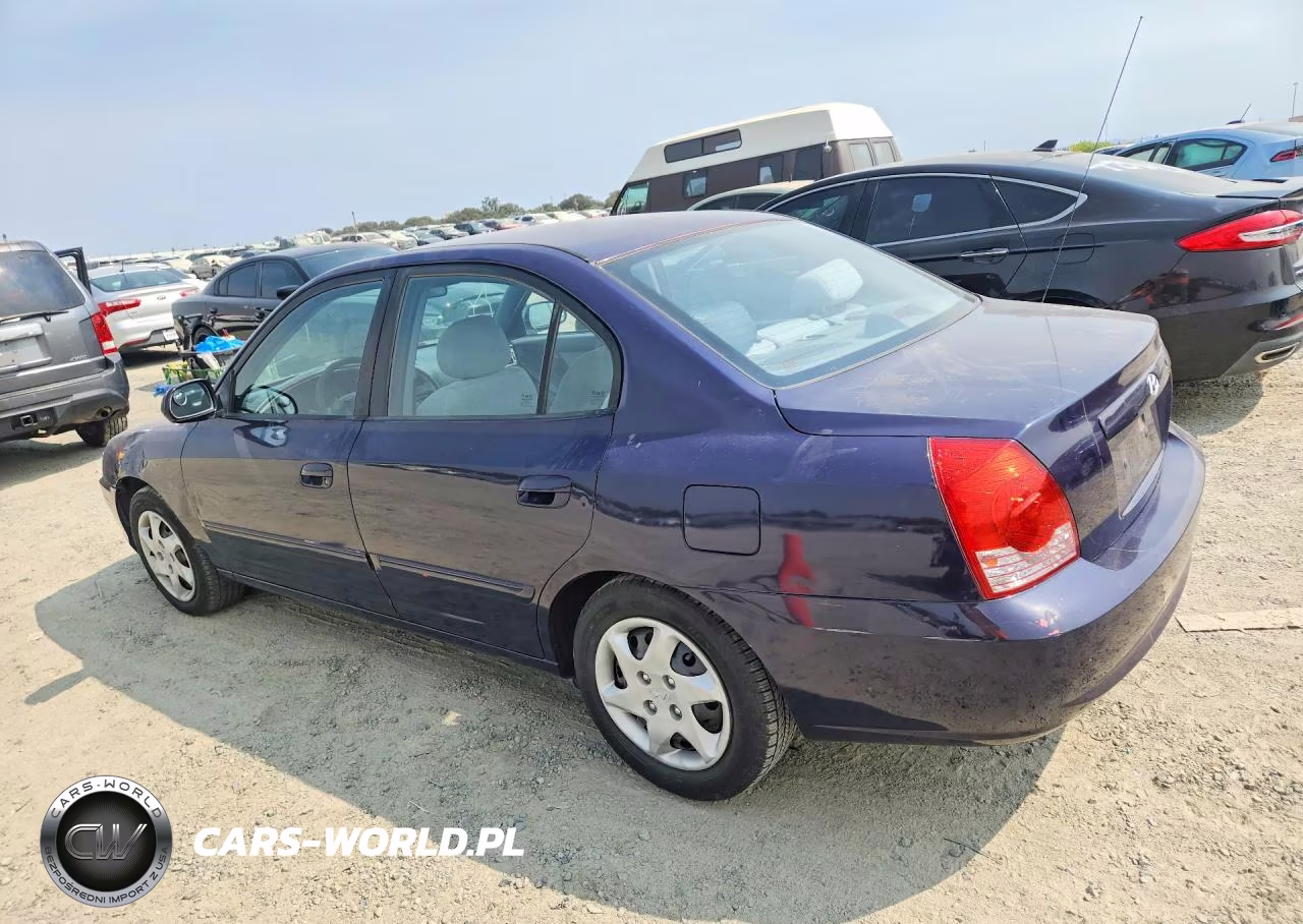 2004 Hyundai Elantra Gls VIN:KMHDN46D74U720572 - 2