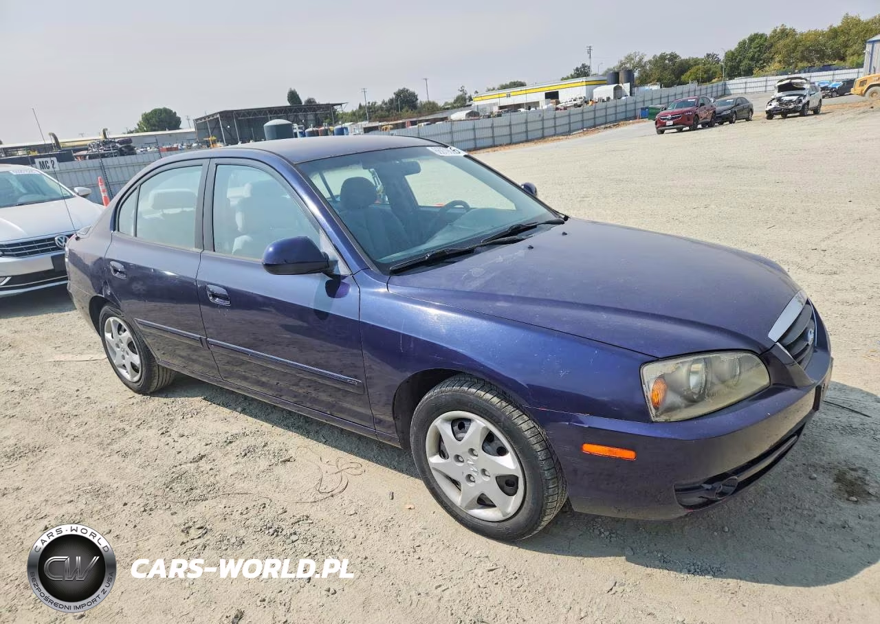 2004 Hyundai Elantra Gls VIN:KMHDN46D74U720572 - 4