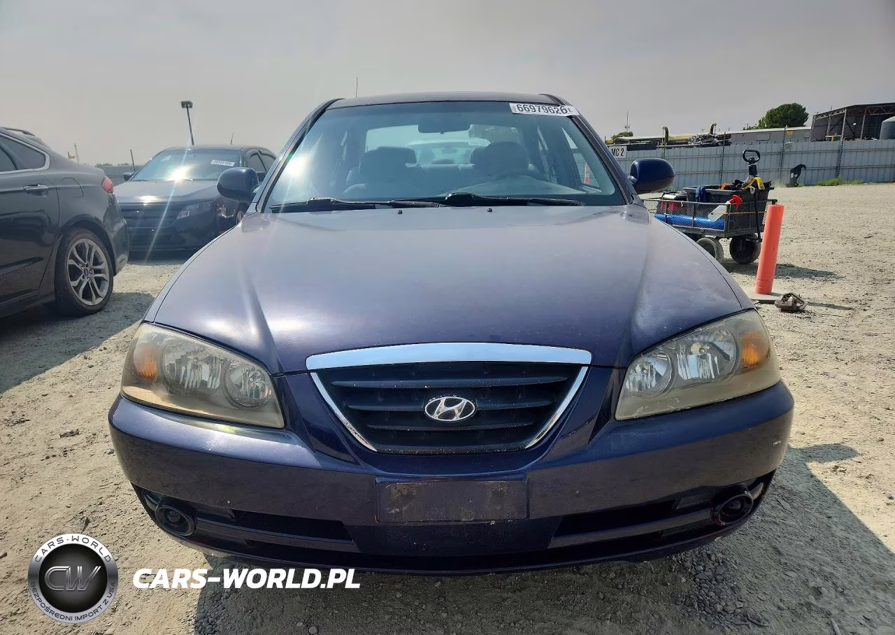 2004 Hyundai Elantra Gls VIN:KMHDN46D74U720572 - 5
