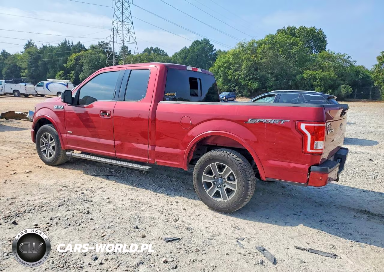 2016 Ford F150 Super Cab VIN:1FTEX1CPXGKF62115 - 2