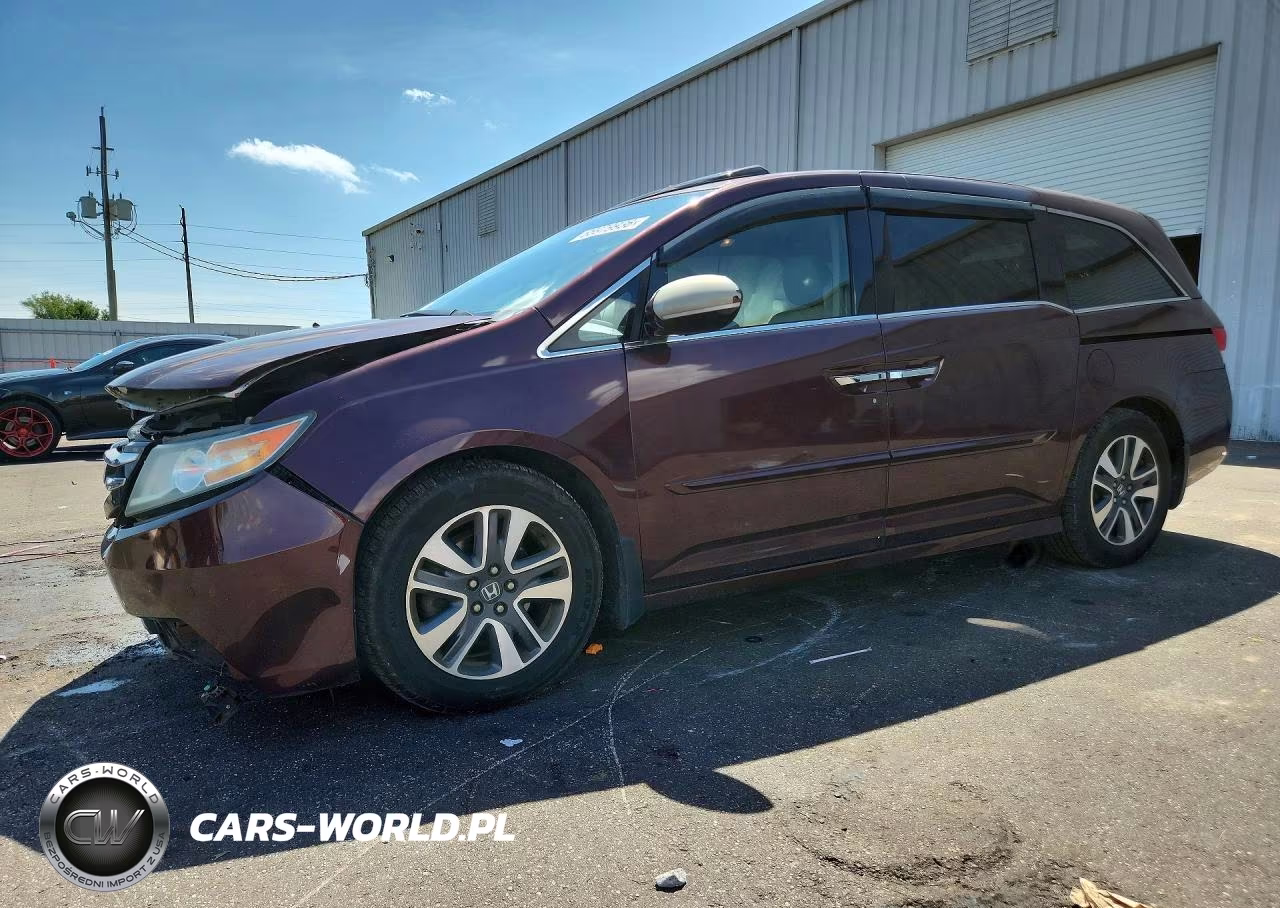2014 Honda Odyssey Touring VIN:5FNRL5H99EB028774 - 1