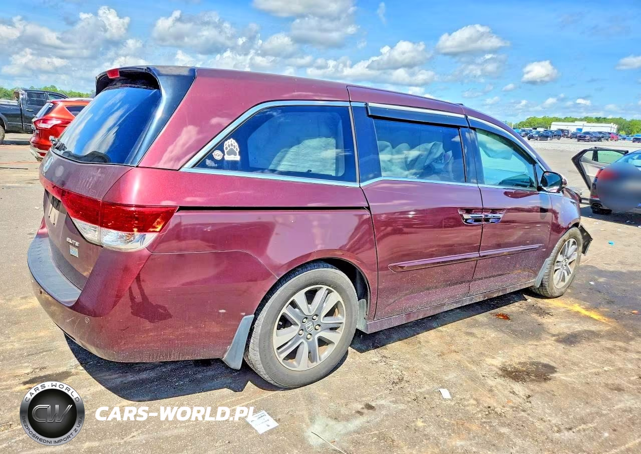 2014 Honda Odyssey Touring VIN:5FNRL5H99EB028774 - 3