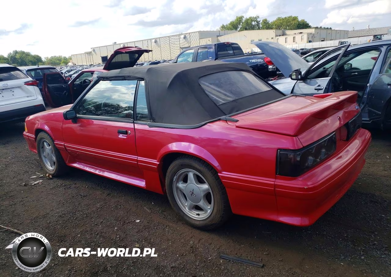 1991 Ford Mustang Gt VIN:1FACP45E9MF152131 - 2