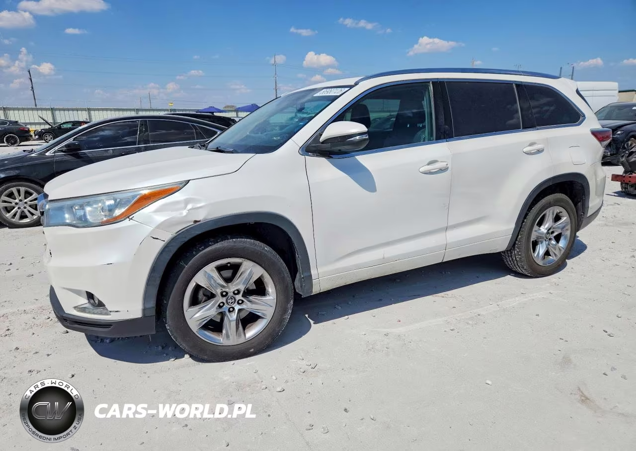 2016 Toyota Highlander Limited Platinum – zdjęcie 1 z 13