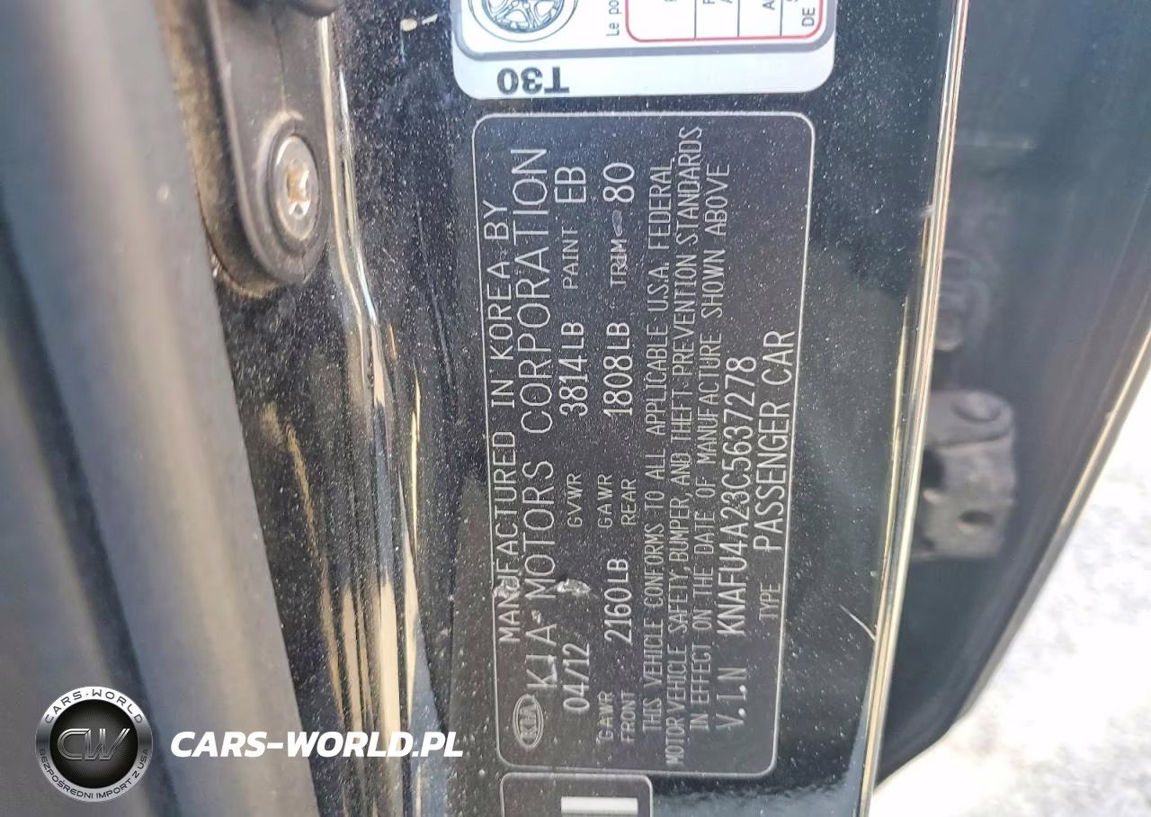 2012 Kia Forte Ex VIN:KNAFU4A23C5637278 - 12