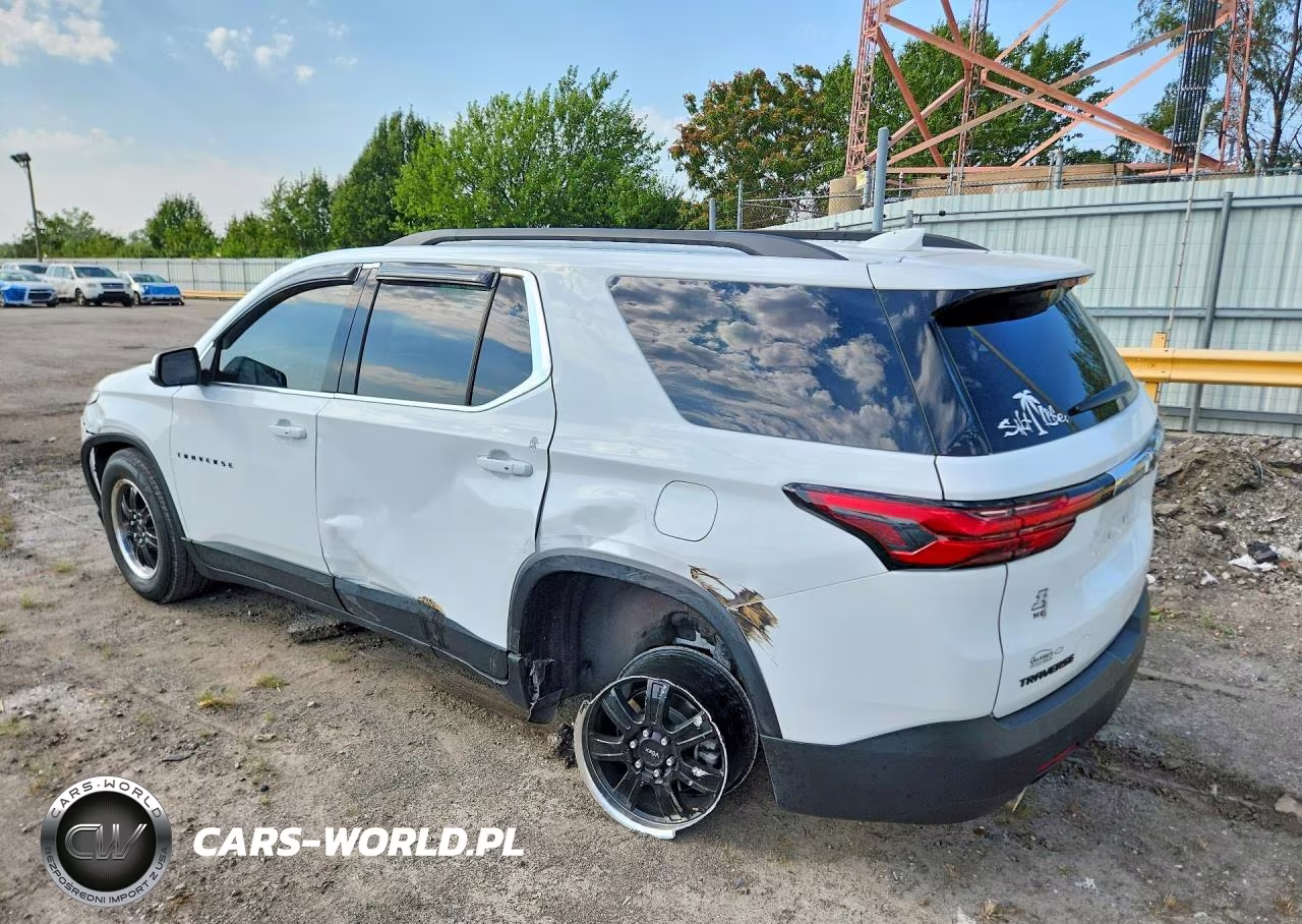 2022 Chevrolet Traverse Lt VIN:1GNERGKWXNJ174527 - 2
