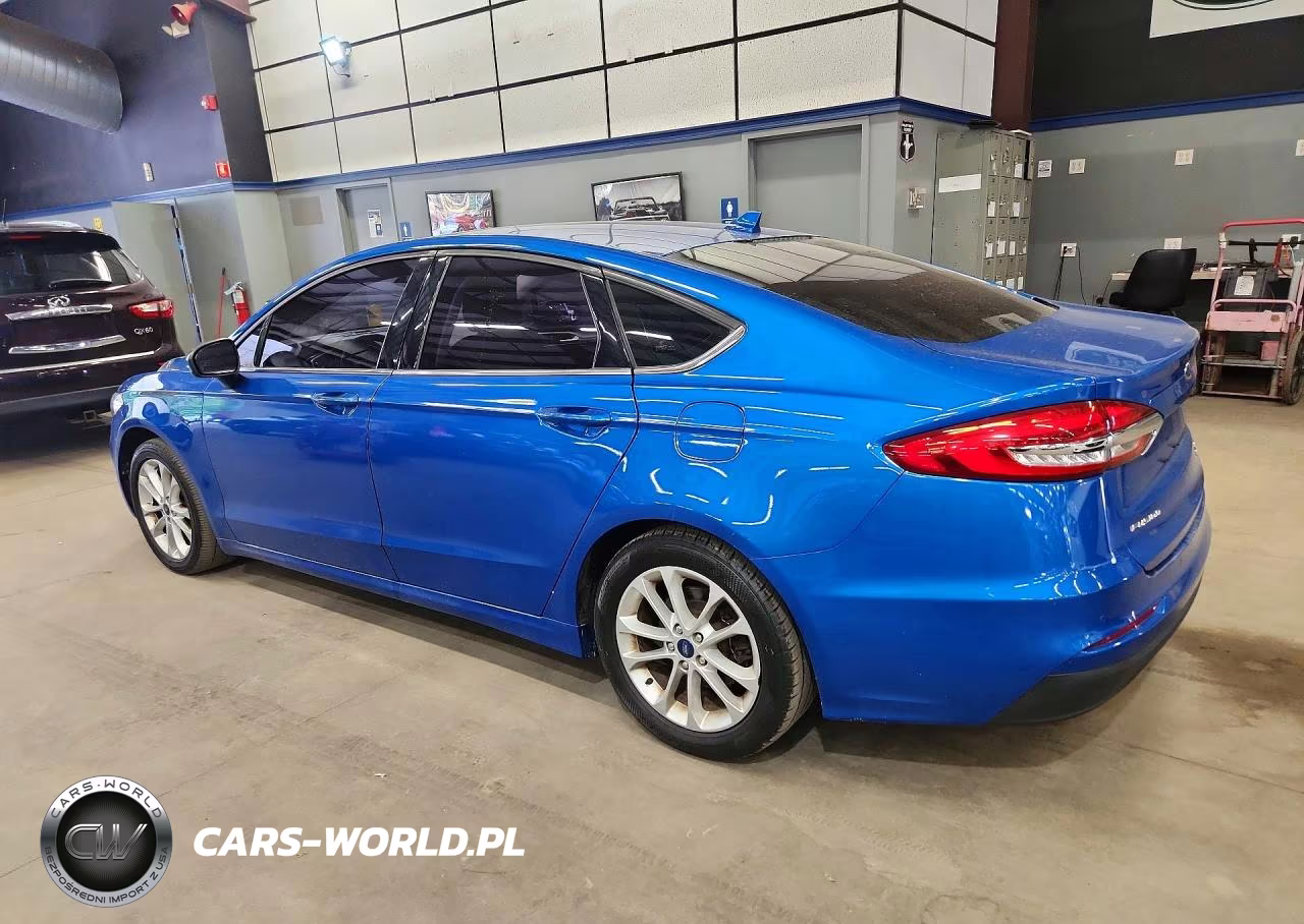 2019 Ford Fusion Se VIN:3FA6P0HD2KR186274 - 2