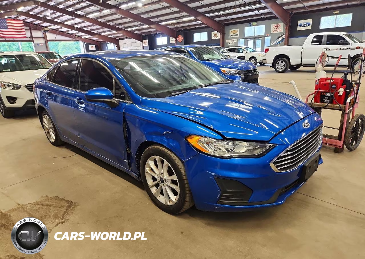 2019 Ford Fusion Se VIN:3FA6P0HD2KR186274 - 4