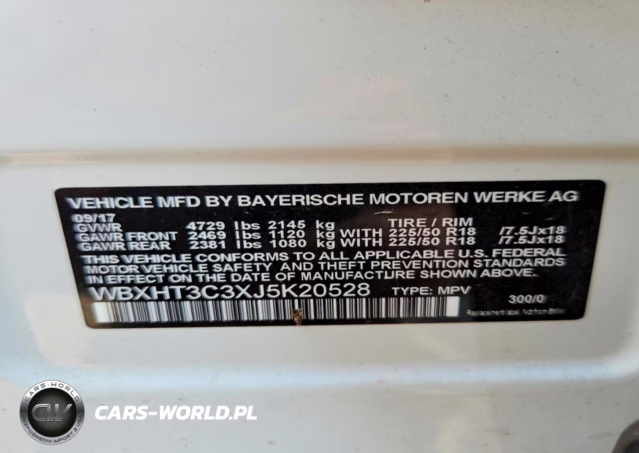 2018 BMW X1 xDrive28I VIN:WBXHT3C3XJ5K20528 - 13