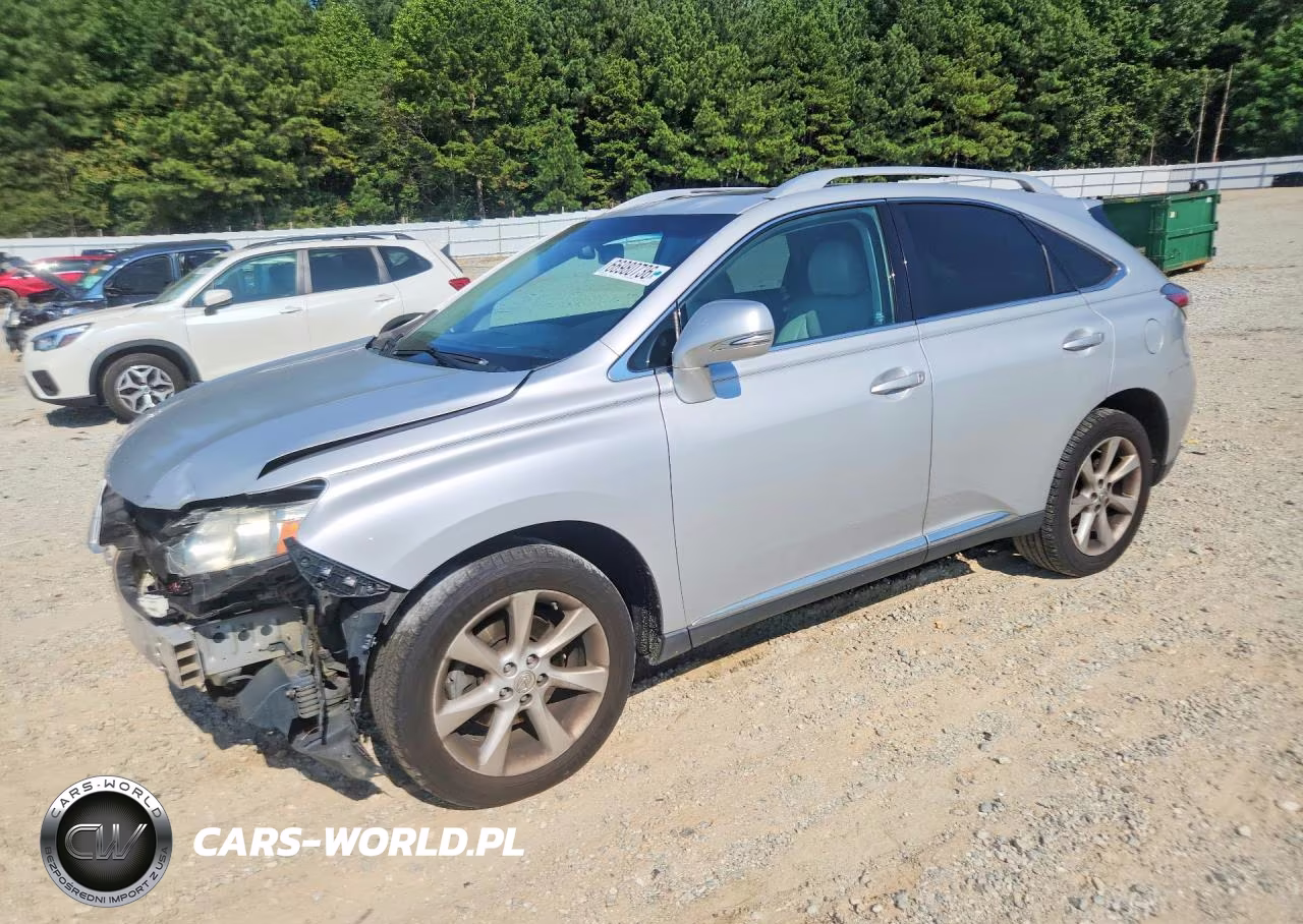 2012 Lexus Rx 350 VIN:2T2BK1BA6CC121782 - 1