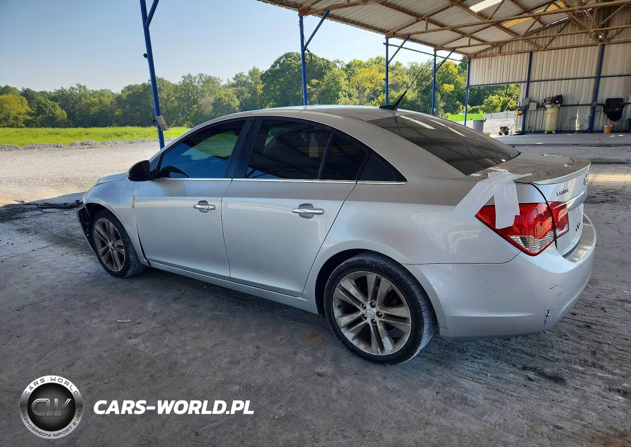 2012 Chevrolet Cruze Ltz VIN:1G1PH5SC2C7253904 - 2