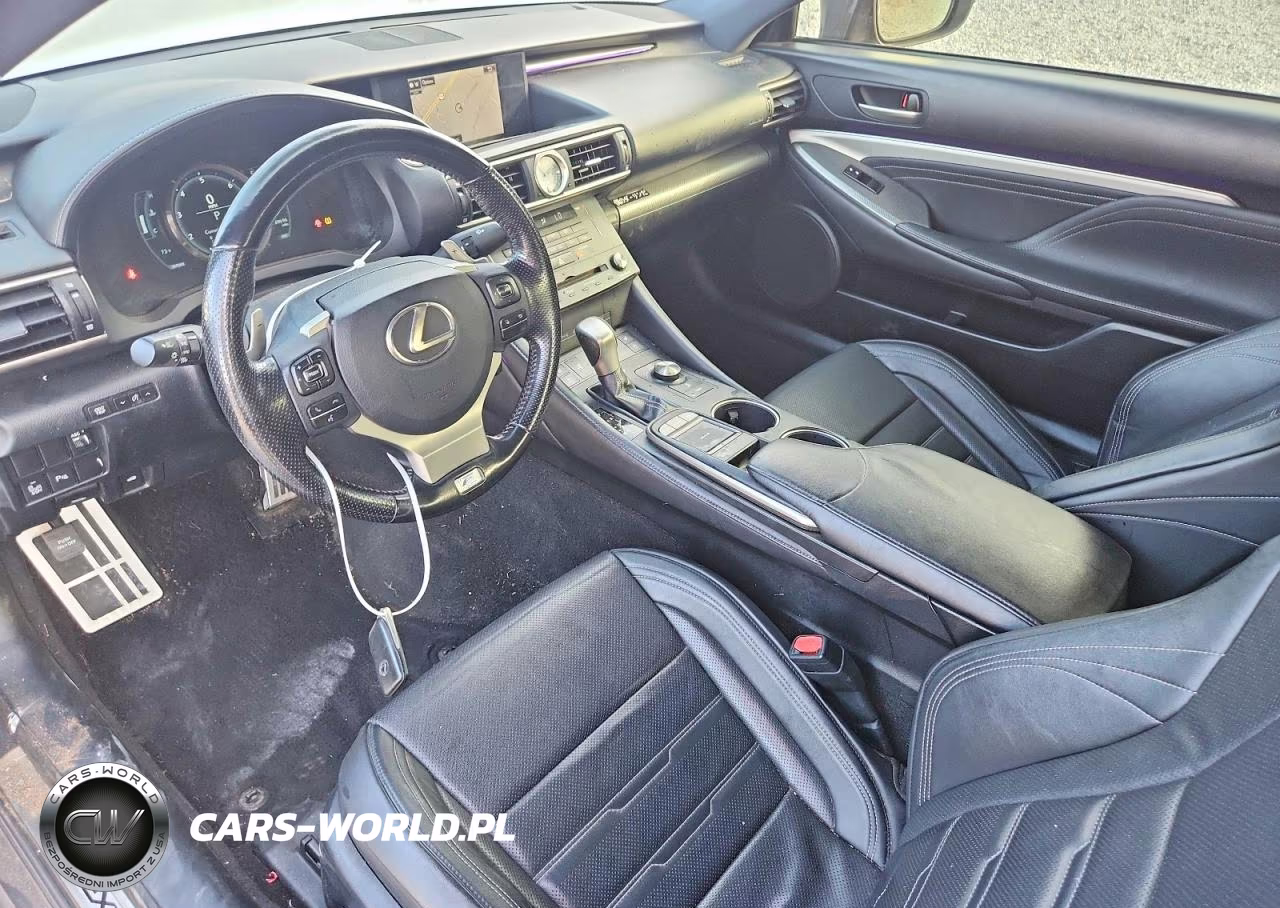 2016 Lexus Rc 300 VIN:JTHSM5BC3G5001334 - 8